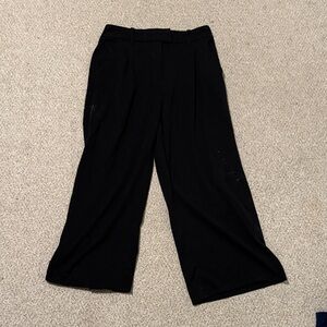 American Eagle Outfitters Black Wide Leg Pants
